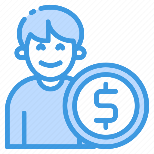 Avatar, boy, customer, dollar, man, money icon - Download on Iconfinder