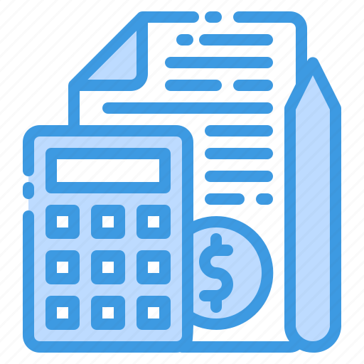 Bill, calculate, calculator, invoice, pen, tax icon - Download on Iconfinder