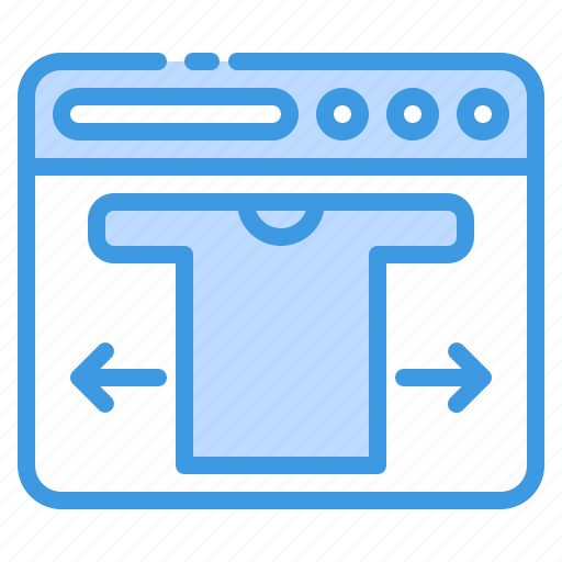 Online, page, screen, shirt, shop, shopping, web icon - Download on Iconfinder