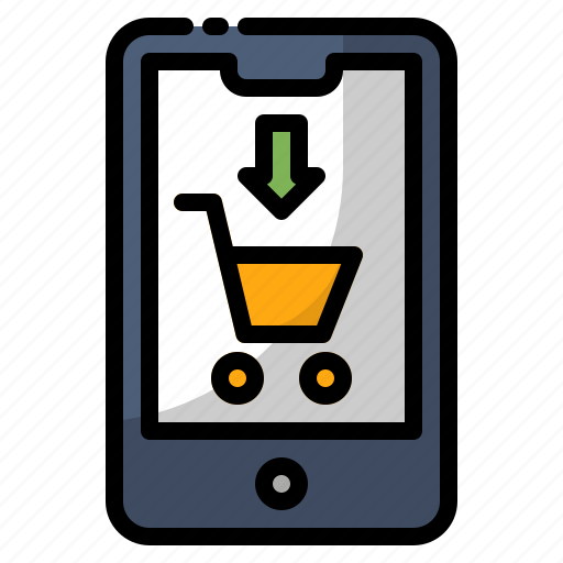 Add, basket, cart, ecommerce, smartphone, to icon - Download on Iconfinder