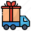car, delivery, ecommerce, gift, transport 