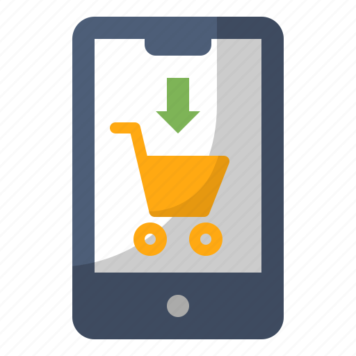 Add, basket, cart, ecommerce, smartphone, to icon - Download on Iconfinder