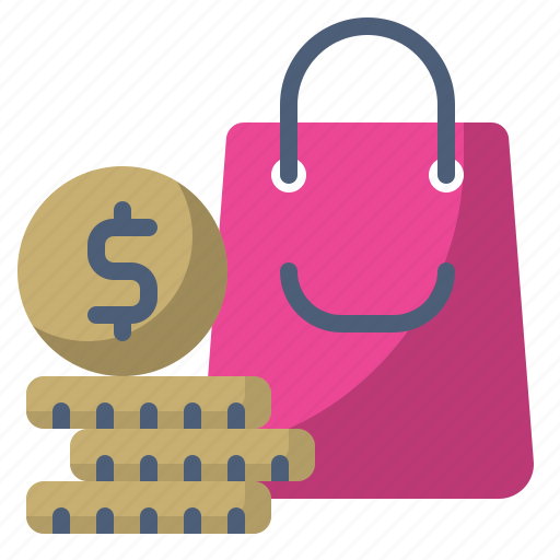 Bag, coin, ecommerce, money, shop icon - Download on Iconfinder