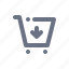 cart, trolley, commerce 