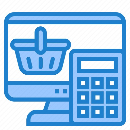 Accounting, calculation, calculator, finance, shopping icon - Download on Iconfinder