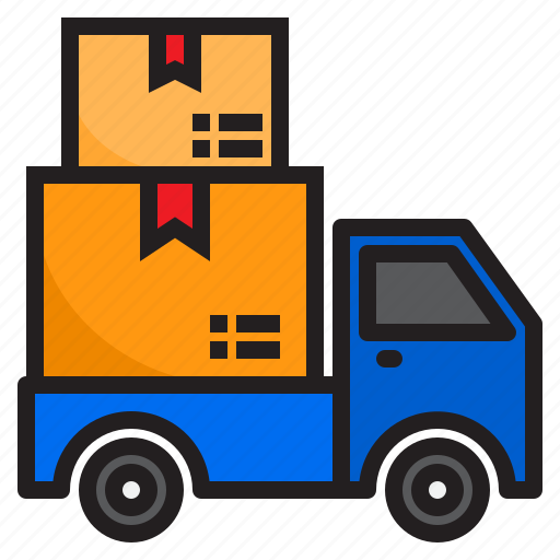 Box, delivery, package, shipping, truck icon - Download on Iconfinder