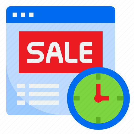 Ecommerce, sale, shop, shopping, time icon - Download on Iconfinder