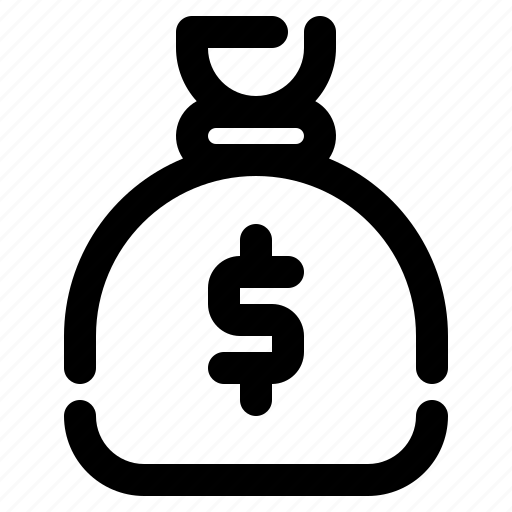Bank, currency, dollar symbol, money, money bag icon - Download on Iconfinder