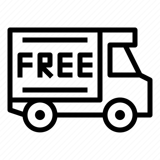 Free, delivery, truck, shipping, transport icon - Download on Iconfinder