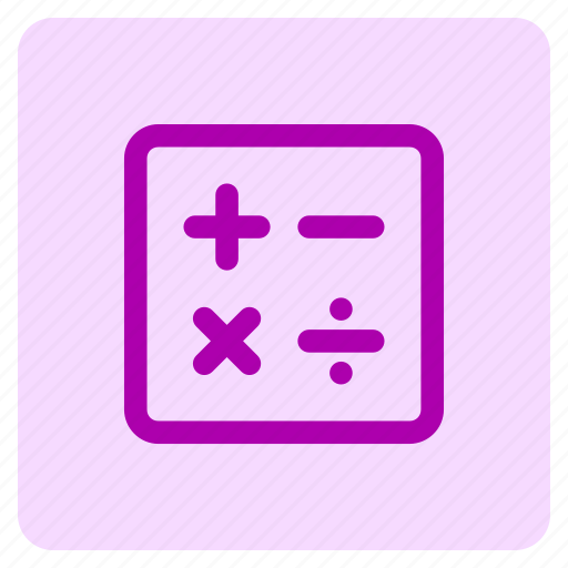 Calculator, calc, calculate, calculation, budget icon - Download on Iconfinder