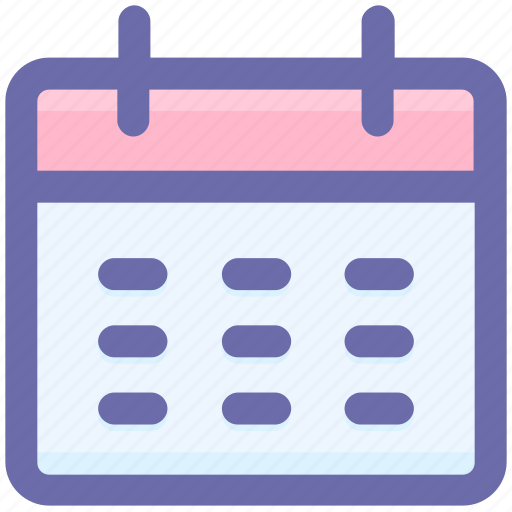 Appointment, calendar, deadline, reminder, timeframe, yearbook icon - Download on Iconfinder