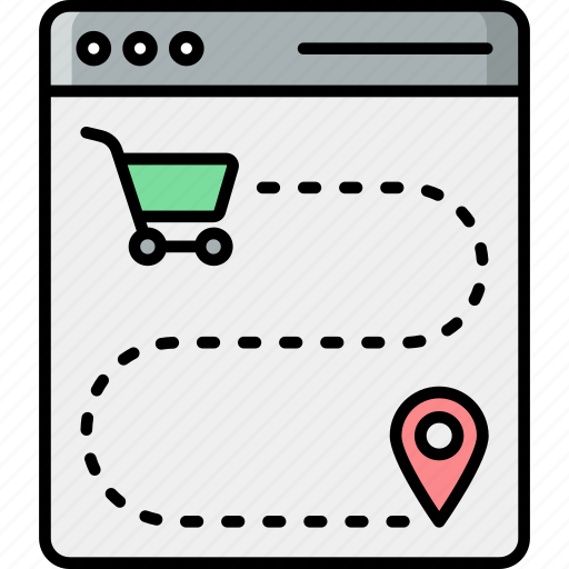 Order, tracking, online, shopping, cart icon - Download on Iconfinder