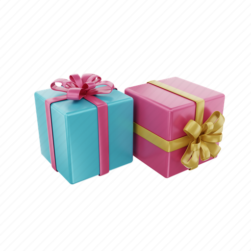 Gift, present, box, delivery, package, shipping, transport 3D illustration - Download on Iconfinder