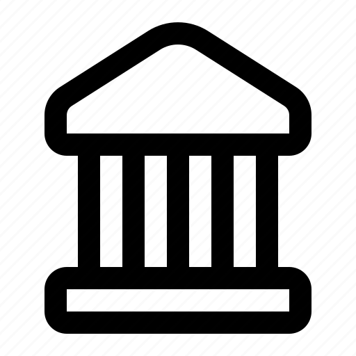 Bank, museum, temple, banking, government, building icon - Download on Iconfinder