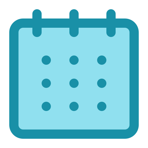 Calendar, date, and, time, basic, ui, essential icon - Free download
