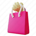 shopping, bag, hand, marketplace, online, goods, delivery
