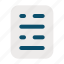 document, manifest, description, folders, checklist, report, list, file, paper 