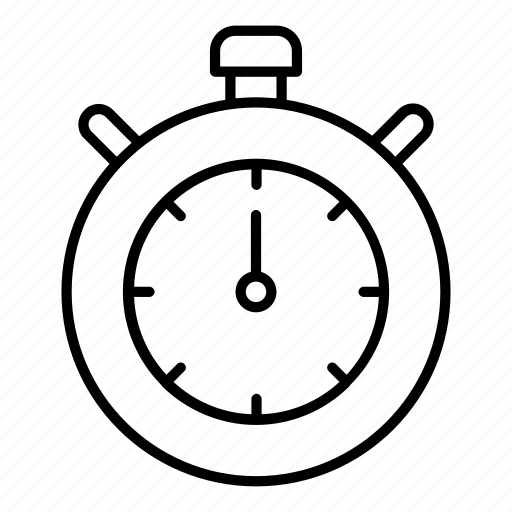 Chronometer, clock, interface, stopwatch, time and date, timer, wait icon - Download on Iconfinder
