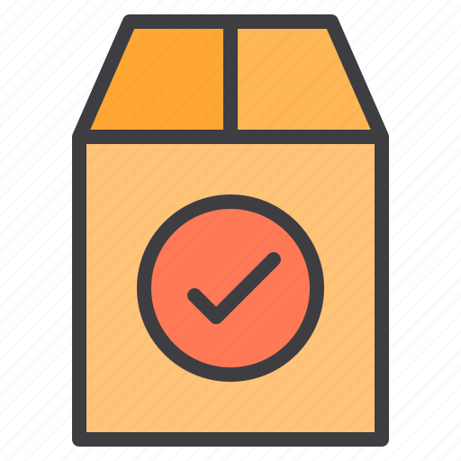 Check, commerce, ecommerce, package, sale icon - Download on Iconfinder