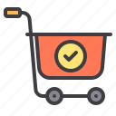 cart, check, commerce, ecommerce, sale, shopping