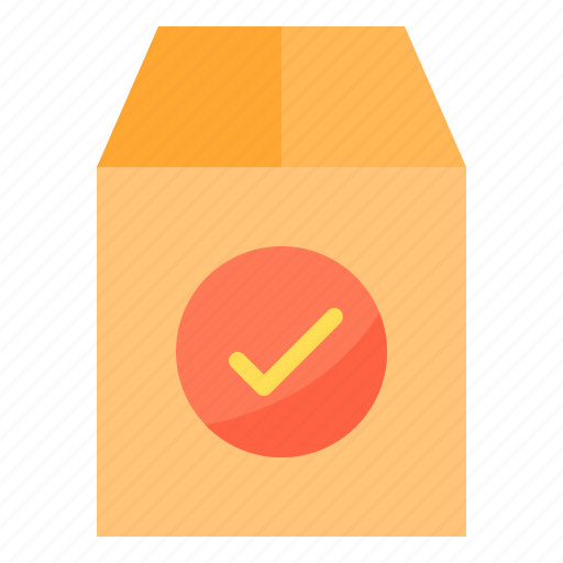 Check, commerce, ecommerce, package, sale icon - Download on Iconfinder