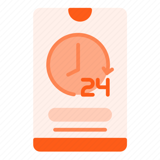 Hours, service, 24 hours, support, customer, help, info icon - Download on Iconfinder