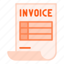 invoice, bill, receipt, pay, payment, shopping, online, ecommerce