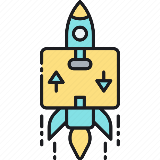 Shipment, shipping, delivery, rocket icon - Download on Iconfinder