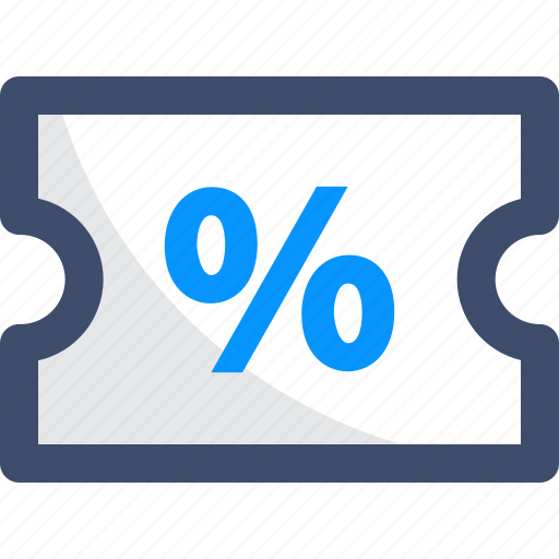 Coupon, discount, sales, voucher icon - Download on Iconfinder