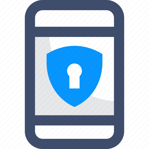 Protection, security, shield, smartphone icon - Download on Iconfinder