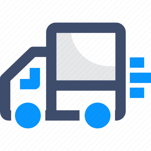 Delivery truck, fast delivery, logistics, speed, truck icon - Download on Iconfinder