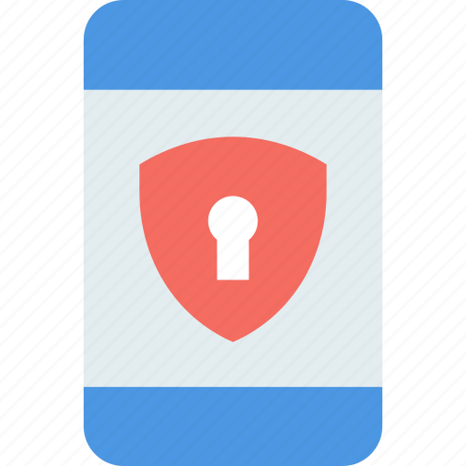 Protection, security, shield, smartphone icon - Download on Iconfinder