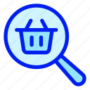 search, shopping, basket, ecommerce, commerce