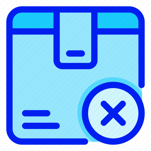 Remove, package, delivery, cancel, ecommerce icon - Download on Iconfinder
