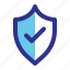 checkmark, protected, secure, trusted 