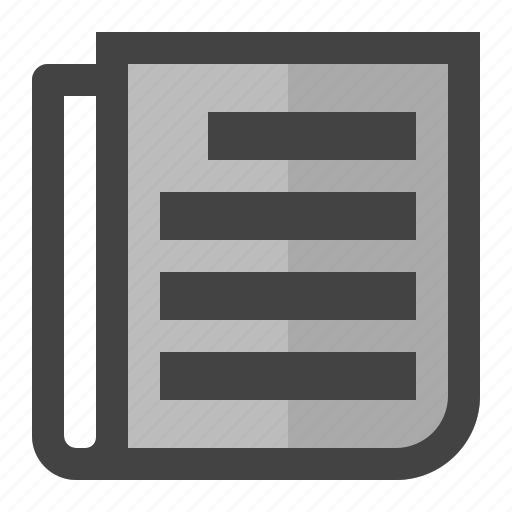 Document, file, news, newspaper, paper icon - Download on Iconfinder