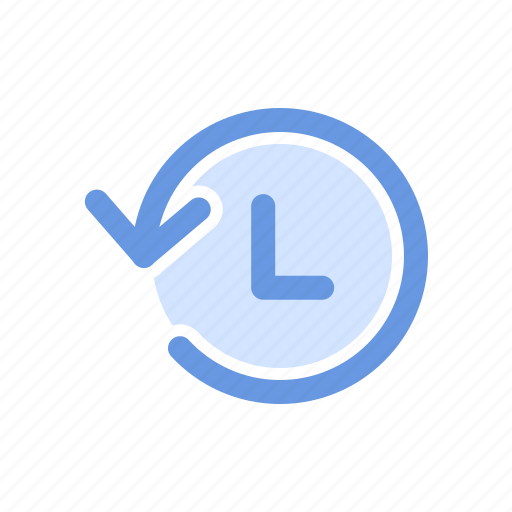 History, wait, clock, time, reverse icon - Download on Iconfinder