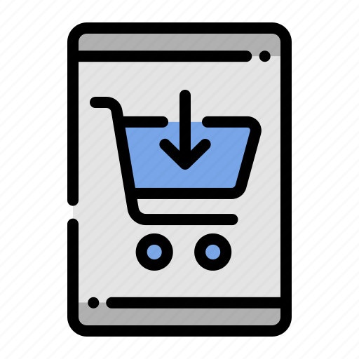 Ecommerce, online, store, sopping, smartphone, shop icon - Download on Iconfinder