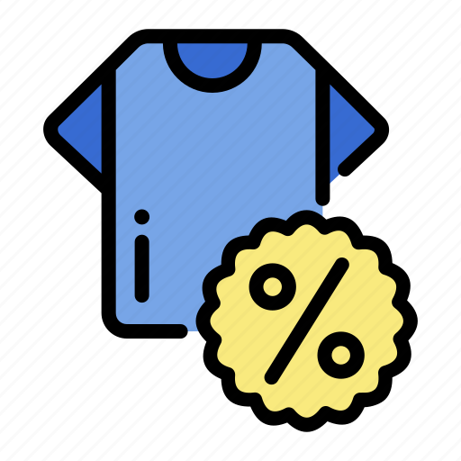 Discount, tshirt, clothing, shopping, sales icon - Download on Iconfinder
