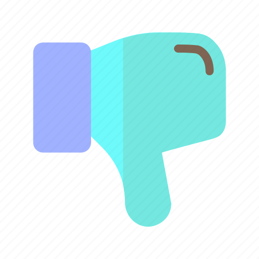 Dislike, like, thumb, hand, e commerce, vector, down icon - Download on Iconfinder