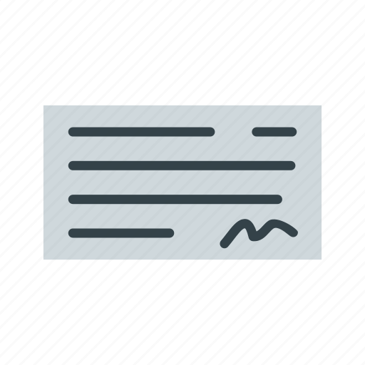 Cheque, payment, money icon - Download on Iconfinder