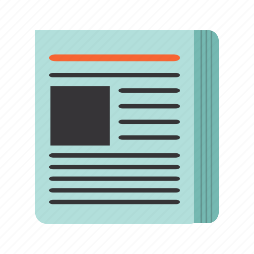 News paper, social, media icon - Download on Iconfinder