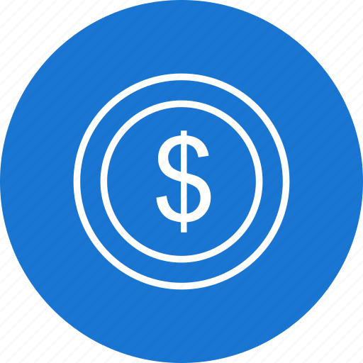 Dollar, coins, money icon - Download on Iconfinder