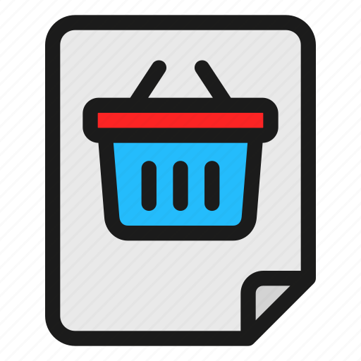 List, shopping, ecommerce, checklist, paper icon - Download on Iconfinder