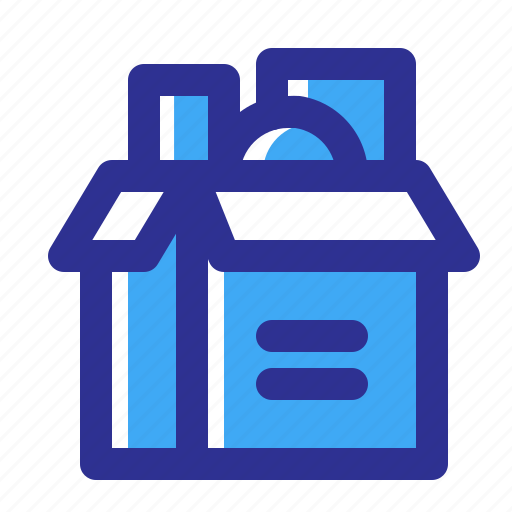 Box, delivery, open, order, ordering, package icon - Download on Iconfinder