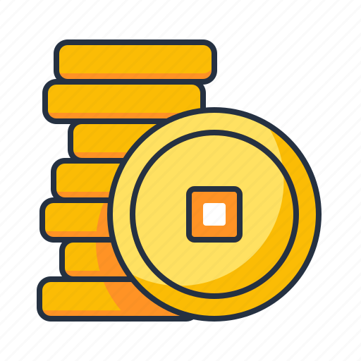 Coin stack, coins, stack, money, currency, payment, cash icon - Download on Iconfinder