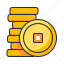 coin stack, coins, stack, money, currency, payment, cash, ecommerce, coin 