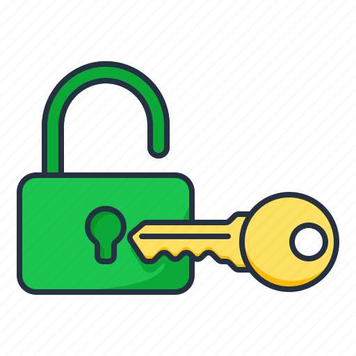 Unlock, lock, key, unlocked, padlock, secure, security icon - Download on Iconfinder