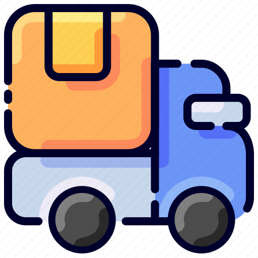 Box, bukeicon, delivery, ecommerce, ship, truck icon - Download on Iconfinder