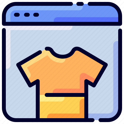 Bukeicon, ecommerce, marketplace, online, shop, tshirt, window icon - Download on Iconfinder